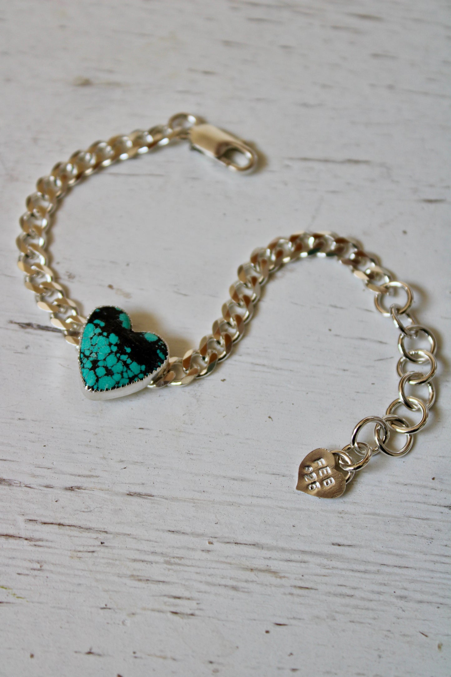 Heart Bracelet #2 ( Blue )