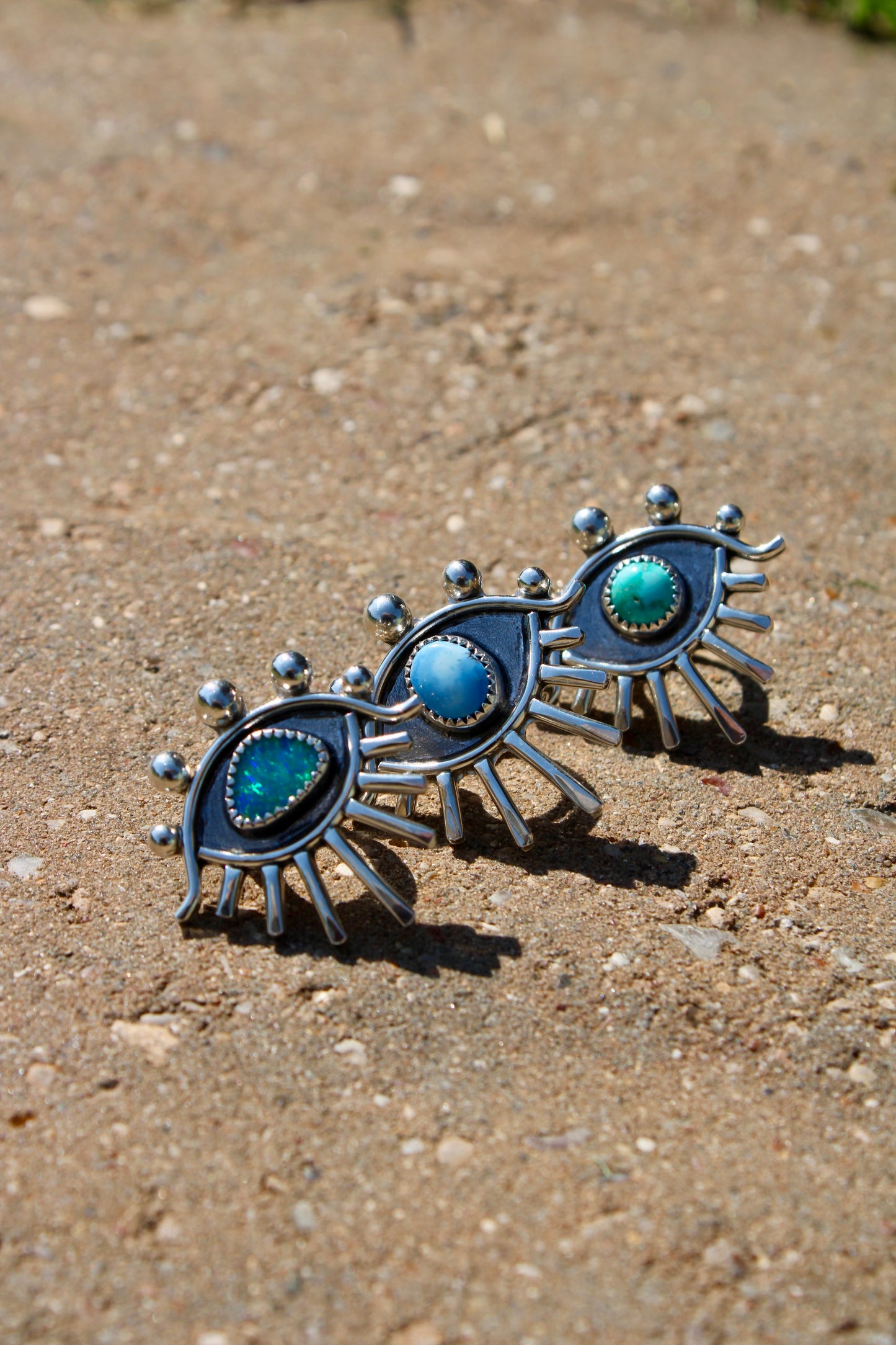 VISION EAR CUFF WITH SIERRA NEVADA TURQUOISE